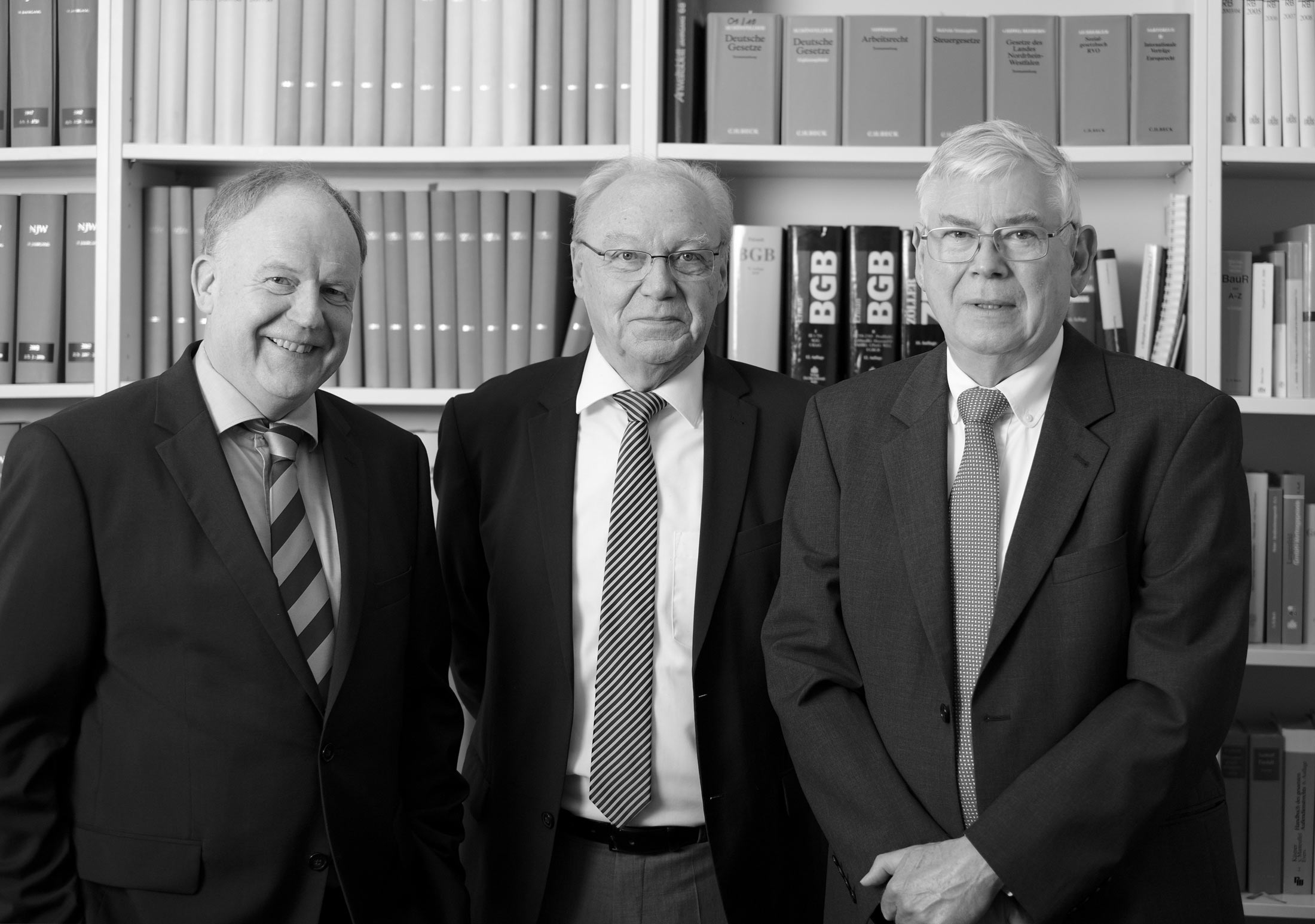 Thomas Brandt, Hans-Eckart Frey und Klaus-Jürgen Schäfer
