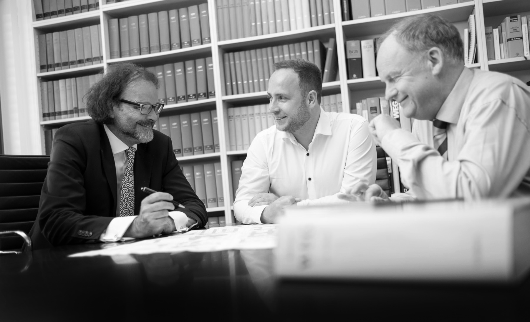 RA Husemann, RA Braun und RA Brandt